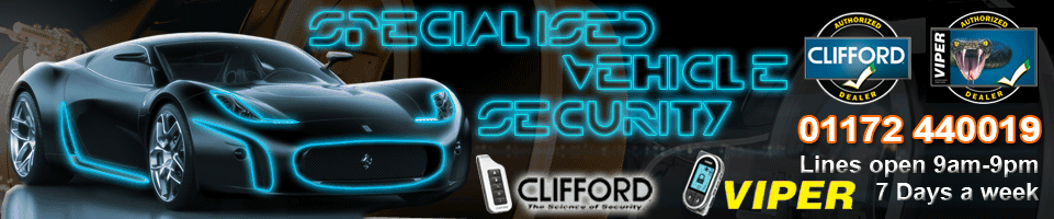 car alarms clifford viper fitted bristol